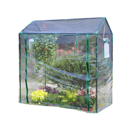 家用温室小花棚花卉暖房防冻保温暖棚冬季阳台庭院花园花架遮雨棚