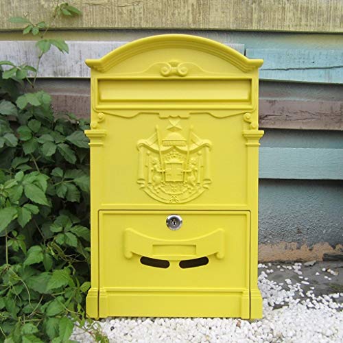 定制门号欧式别墅信箱室外挂墙意见箱带锁信报箱防水创意复古邮筒,淘宝优惠券,粉丝福利购,淘宝优惠卷