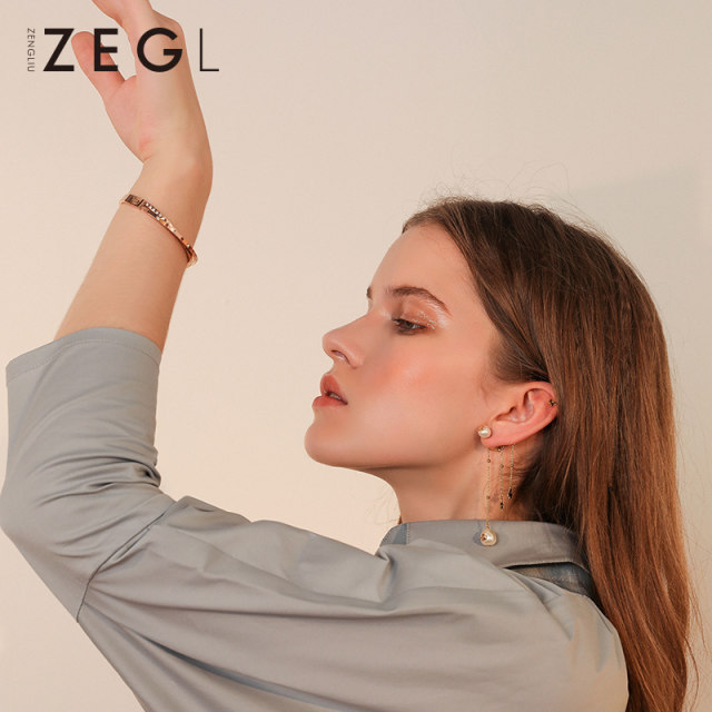 ZEGL digital bracelet women's rose gold bracelet gift
