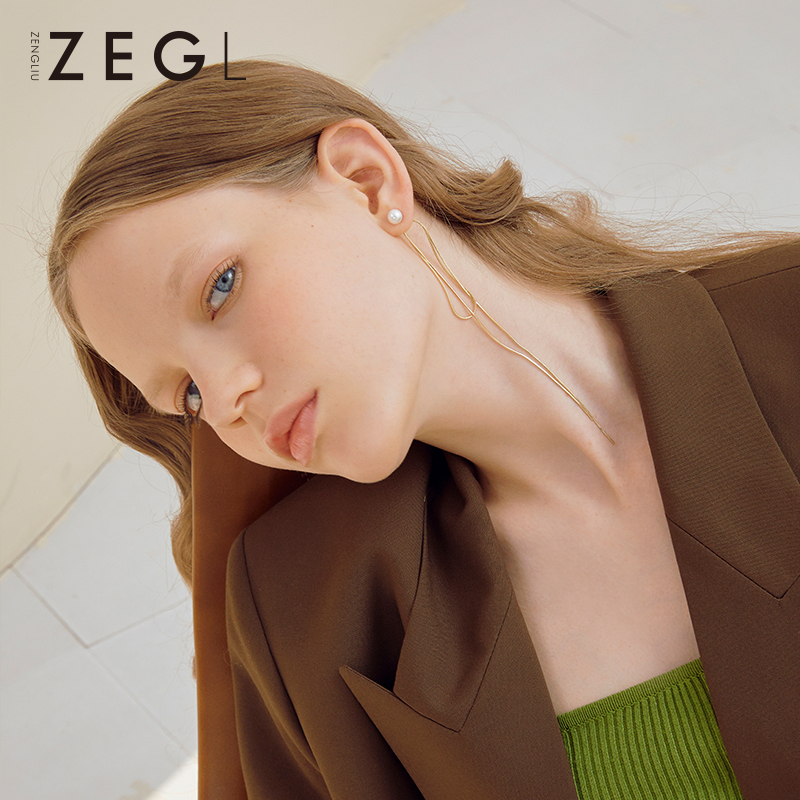 ZEGL Á÷ËÕ¶ú»·Å®ÆøÖʳ¤¿î¶ú×¹Ò»¿îÁ½´÷·ÂÕäÖé¶ú¶¤ÒøÕë¶úÊÎ ÏÔÁ³ÊÝ ZEGL Á÷ËÕ¶ú»·Å®ÆøÖʳ¤¿î¶ú×¹Ò»¿îÁ½´÷·ÂÕäÖé¶ú¶¤ÒøÕë¶úÊÎ ÏÔÁ³ÊÝ