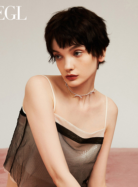 ZEGL高级感蝴蝶结珍珠项链