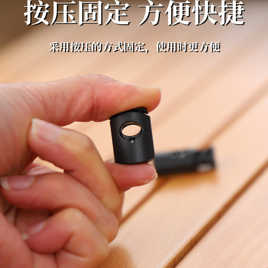 扁单眼弹簧扣户外塑料卡扣单孔椭圆松紧绳扣黑色扁扣卡扣猪鼻扣,淘宝优惠券,粉丝福利购,淘宝优惠卷