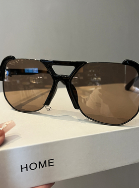 多边形墨镜女2025新款ins风街拍