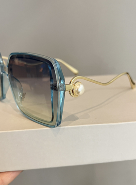 2025新款高级感珍珠镶嵌太阳镜