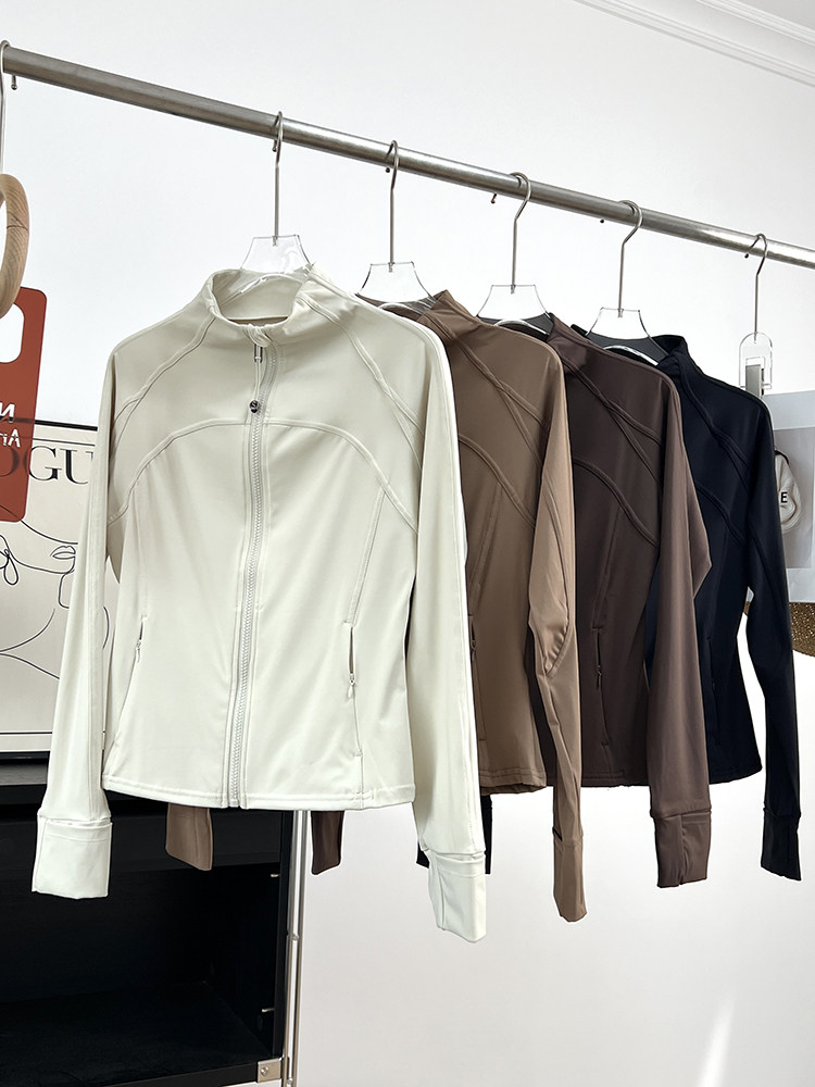 LU同款~立体剪裁修身显瘦裸感健身瑜伽外套高腰抽绳瑜伽裤套装女,淘宝优惠券,粉丝福利购,淘宝优惠卷