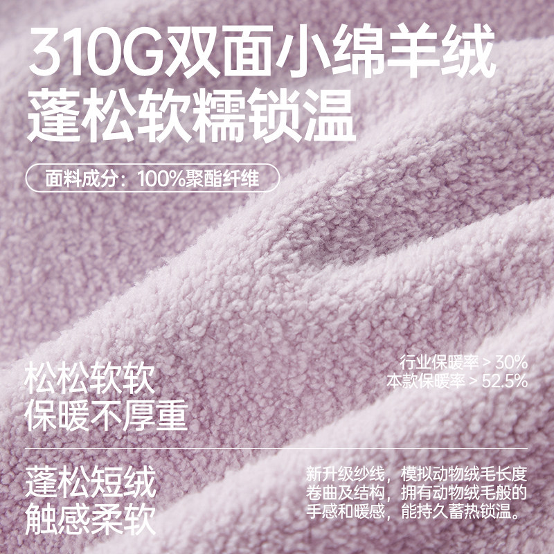 千线艺【轻暖小绵羊绒】儿童睡衣冬加厚连帽保暖12岁男女童家居服,淘宝优惠券,粉丝福利购,淘宝优惠卷