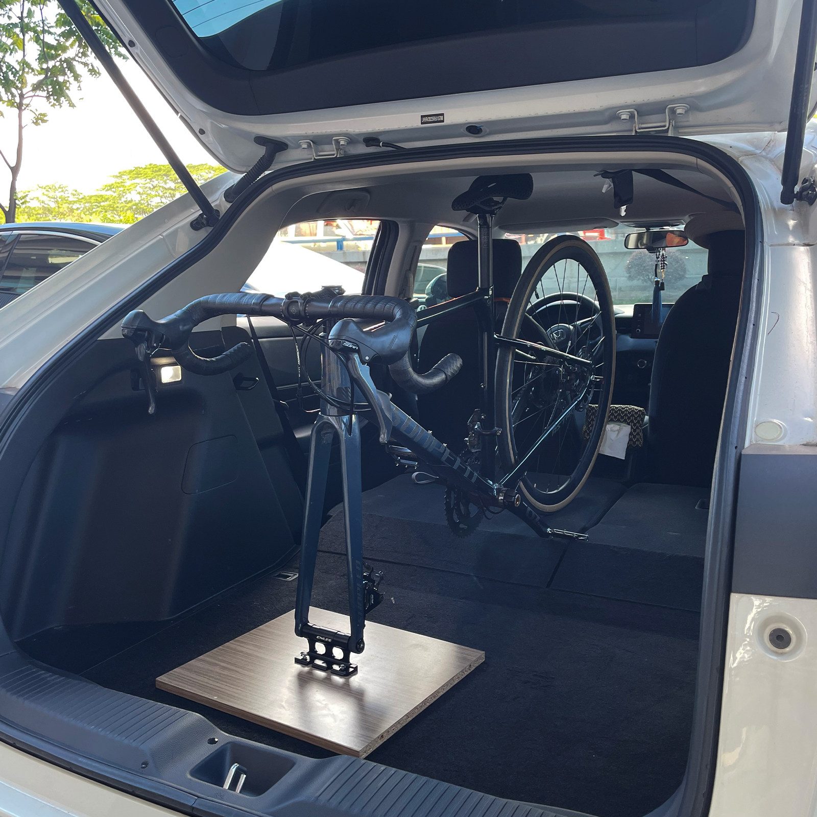 Enlee自行车车顶架前叉固定支架前轮固定架前叉快拆桶轴通用,淘宝优惠券,粉丝福利购,淘宝优惠卷