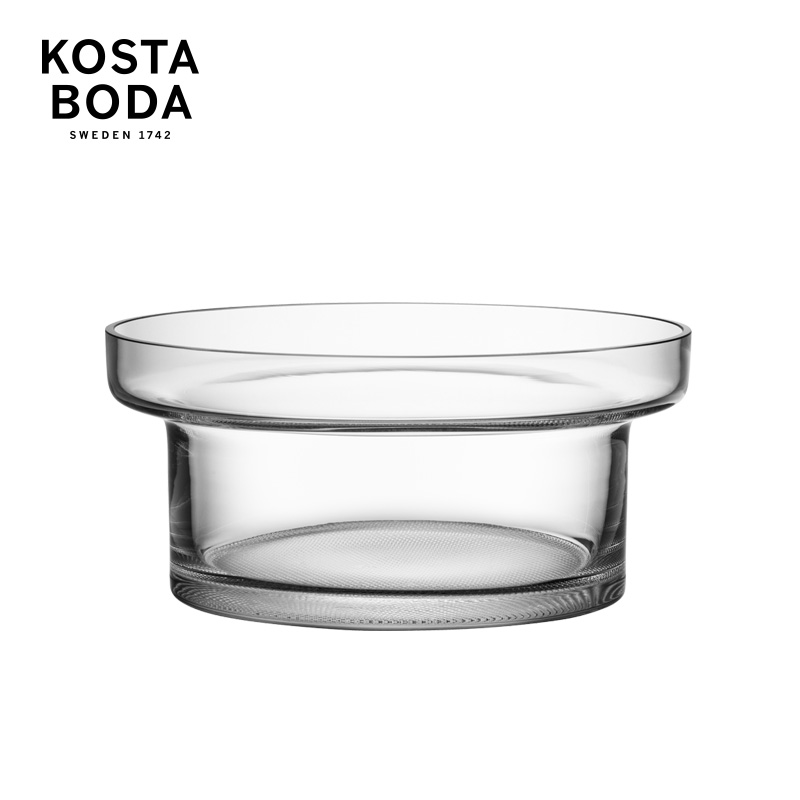 KOSTA BODA进口水晶玻璃 LIMELIGHT家用水果盘沙拉碗北欧简约餐具 - 图0