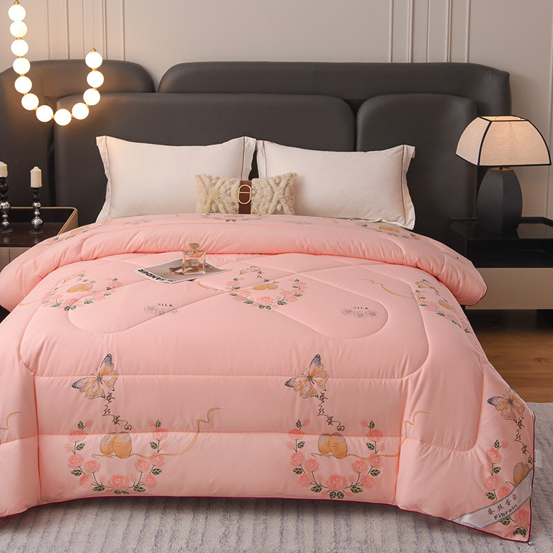 加厚蚕丝蛋白被子冬被保暖丝棉被芯双人春秋冬天太空被褥冬季冬款,淘宝优惠券,粉丝福利购,淘宝优惠卷