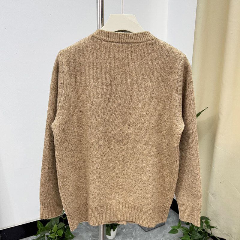 妈妈春装圆领毛衣外套2026新款羊毛针织开衫绣花中老年女婆婆上衣,淘宝优惠券,粉丝福利购,淘宝优惠卷