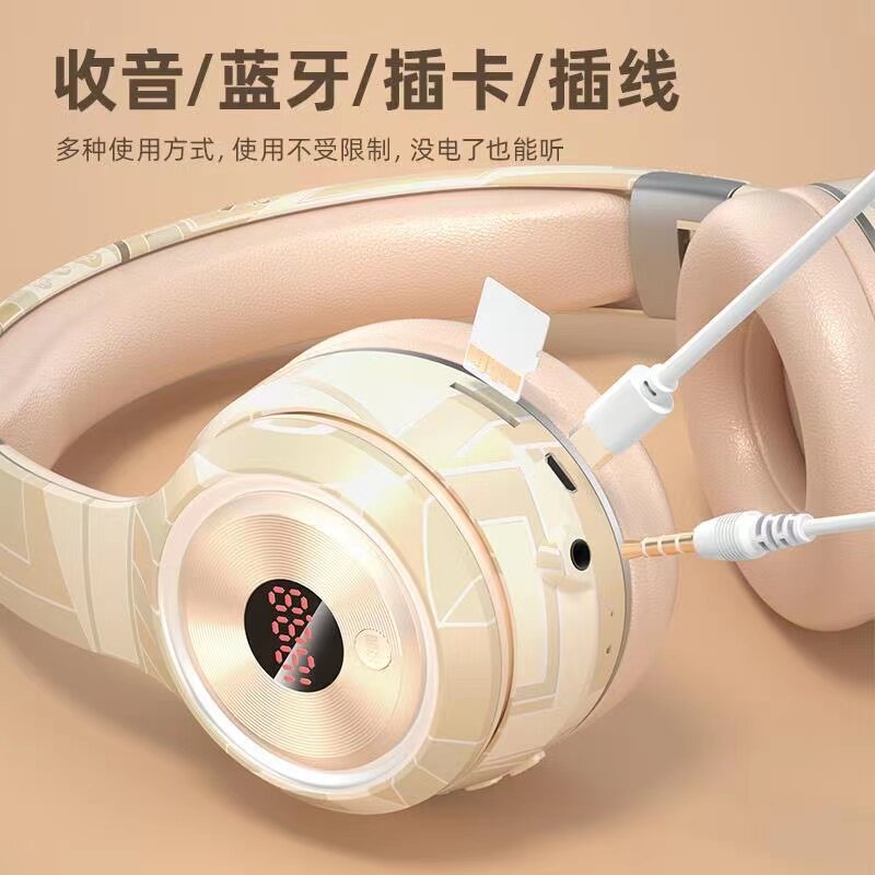 英语四六级听力耳机头戴式调频FM46级ab专八大学考试专用蓝牙耳麦