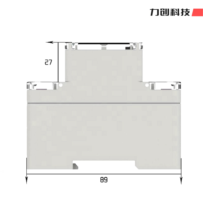 力创380V工业三相四线导轨电能测量仪表带互感器家用LCDG-DTSD209 - 图1