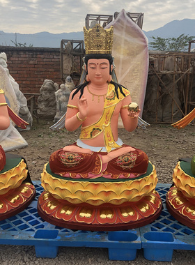 做工精致厂家直销树脂玻璃钢佛像