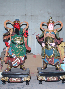 树脂玻璃钢韦陀伽篮菩萨寺庙摆件