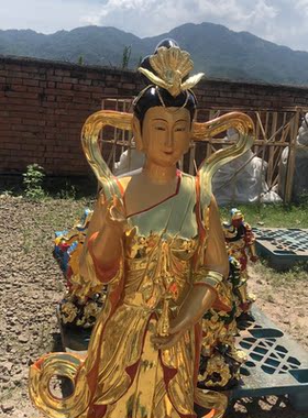 做工精致玻璃钢厂家直销七仙女