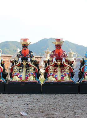 厂家直销树脂玻璃钢四海龙王寺庙