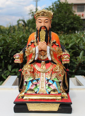 厂家直销树脂三官大帝佛像摆件