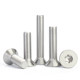 304 stainless steel countersunk head plum screw GB2673 flat head bolt M1.4M2-M12