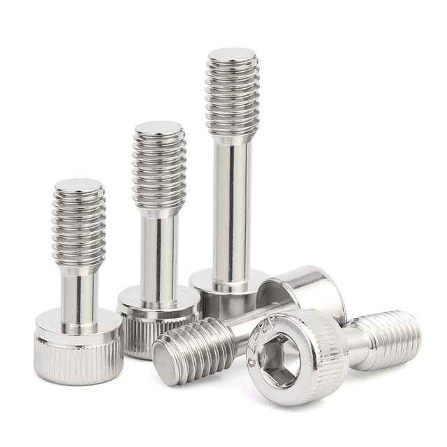 Jinchao 304 stainless steel hexagon anti-detachment screws without loosening screws Half tooth bolts M3M4M5M6M8M10