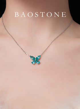 ally同款蝴蝶项链仲夏夜之梦S925