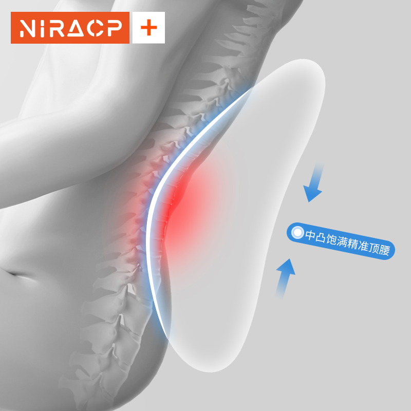 腰靠办公室靠垫座椅工位久坐神器腰托靠枕靠背垫腰部支撑腰垫护腰 - 图2