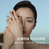 Saturday blessing gold pearl ring hydrangea inlaid with love 999 series pure gold new Chinese style hand jewelry for women official