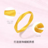 Saturday blessing gold-denominated solid gold ancient method Möbius ring lasting love ring holiday new holiday gift