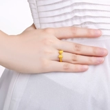 Золотое регулируемое кольцо с бантиком, подарок на день рождения