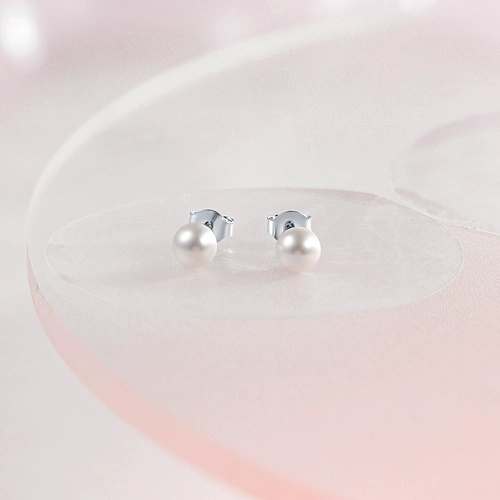 Элегантные серьги из жемчуга, серебро 925 пробы, подарок на день рождения