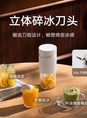 小米米家随行便携榨汁杯多功能