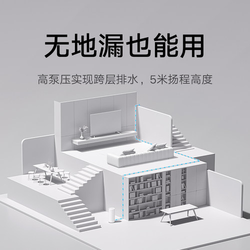 小米旗舰店米家智能除湿机50L家用客厅抽湿机地下室大功率吸湿器 - 图1
