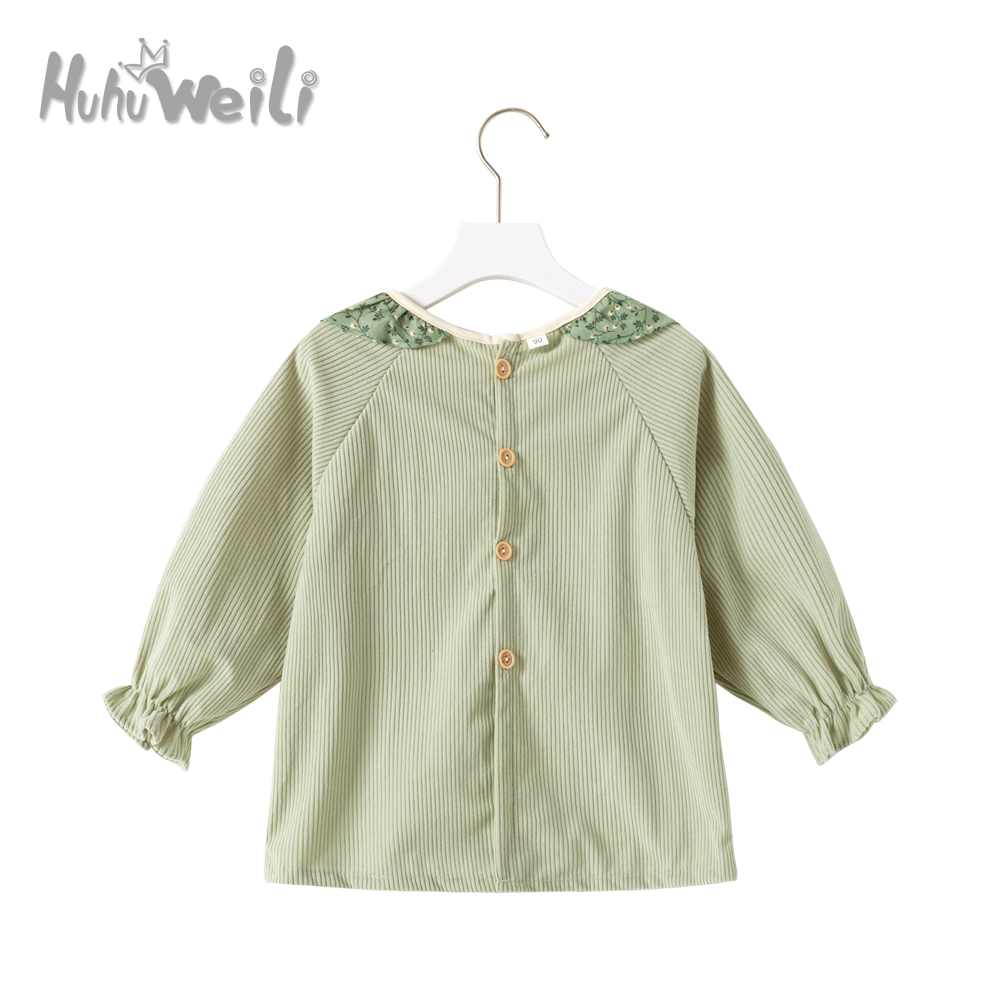 Baby autumn and winter new stain-resistant eating coveralls