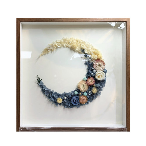 干花永生花束保存盒立体相框防霉复古diy花材料走心手工成品礼物 - 图3