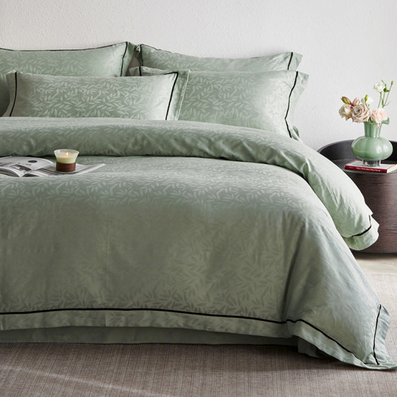High-end 60s satin long-staple cotton jacquard four-piece set pure cotton 100 cotton sheets and quilt covers light luxury and high-end bedding