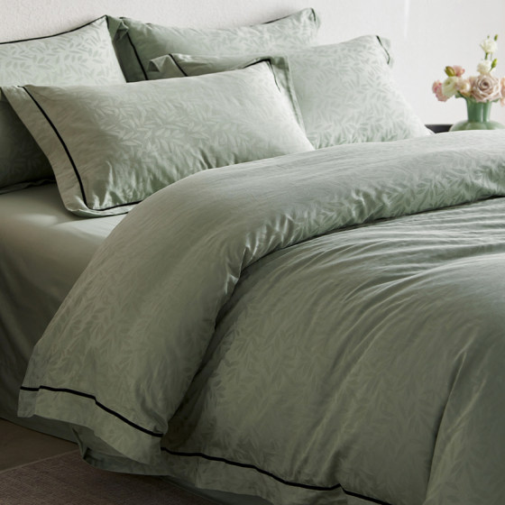 High-end 60s satin long-staple cotton jacquard four-piece set pure cotton 100 cotton sheets and quilt covers light luxury and high-end bedding