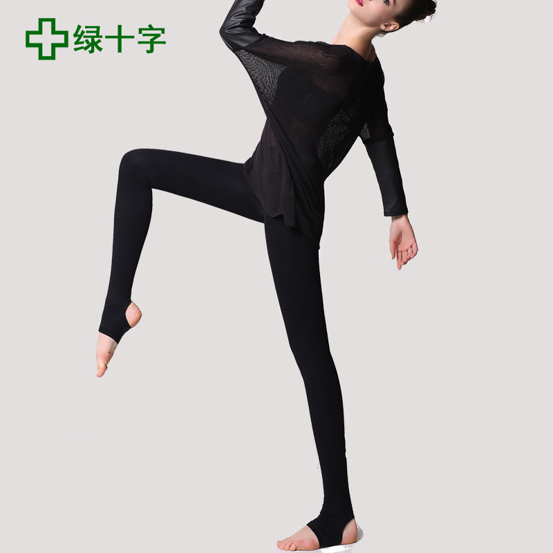 绿十字加绒加厚连裤袜秋裤保暖裤 绿十字连裤袜/打底袜