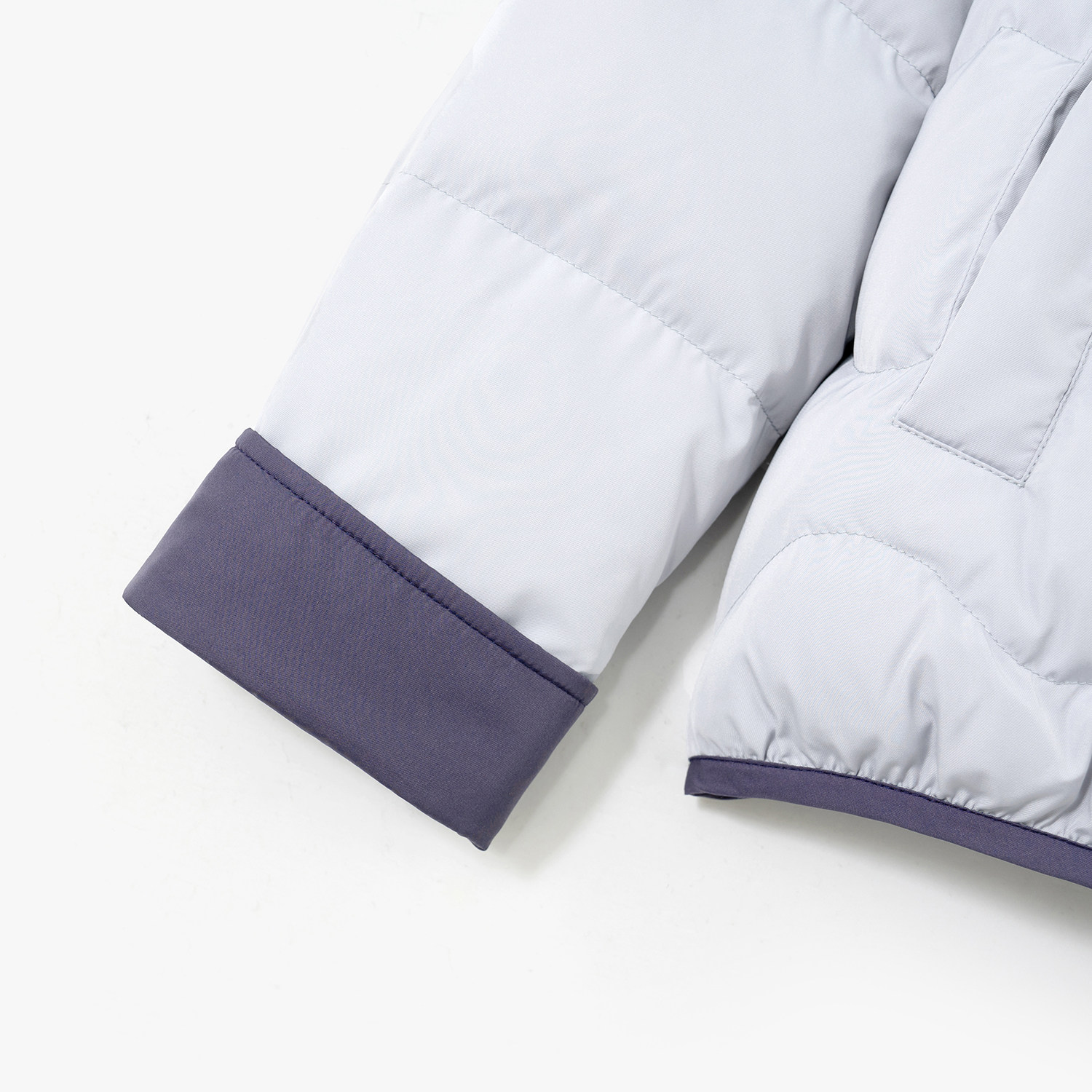 YBAI/亦白 25冬季新款时尚百搭保暖显瘦绗线撞色短款羽绒服外套女,淘宝优惠券,粉丝福利购,淘宝优惠卷