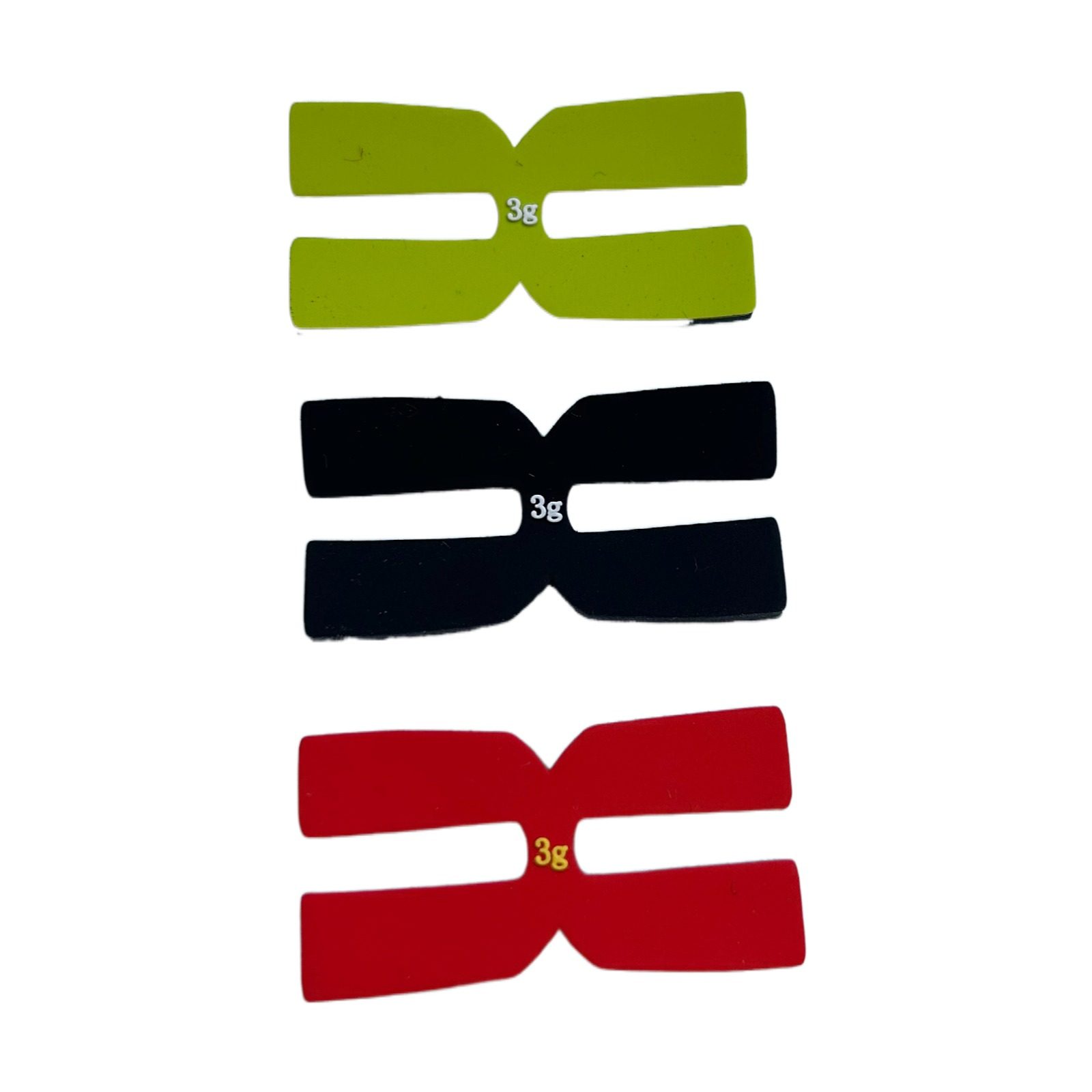 包邮散装H形网球拍平稳加重片配重平衡条硅胶加重片3g,淘宝优惠券,粉丝福利购,淘宝优惠卷