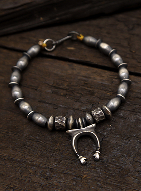 男女通用92纯银原创设计手链手串