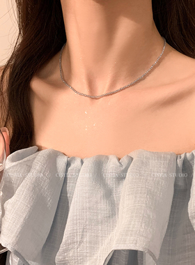 闪亮美貌~夏日彩色叠戴串珠项链