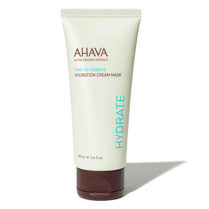 清貨保證正品美國AHAVA死海礦物水份時刻補水保溼滋養面膜100ml