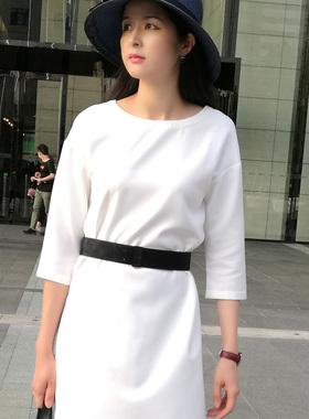 军绿色女士腰封晚礼服皮带