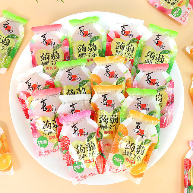 Xizhilang konjac jelly pudding snacks