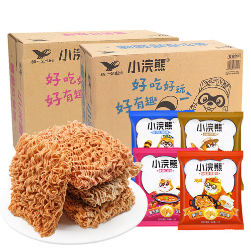 小浣熊干脆面干吃面统一方便面整箱装儿童解馋小零食小吃休闲食品 - 图3