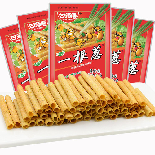甘师傅一根葱薯条薯片儿时怀旧学生办公室解馋小零食小吃休闲食品 - 图3