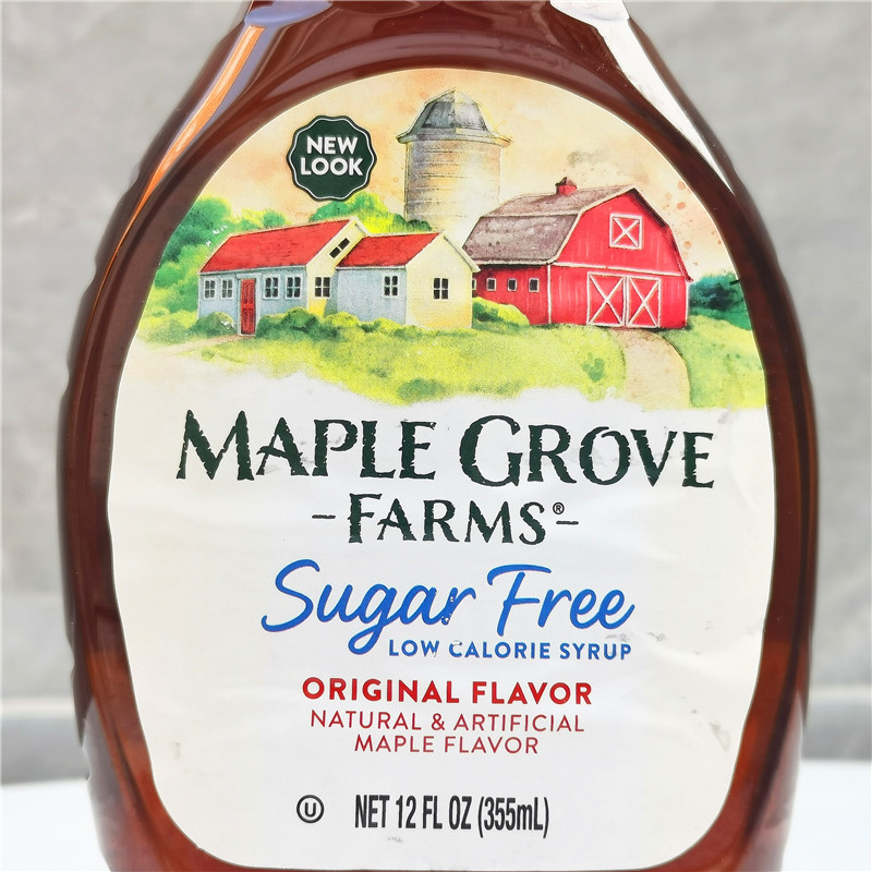 355ml Maple Grove Farms Sugar Free美国进口枫树农场无加糖糖浆 - 图1