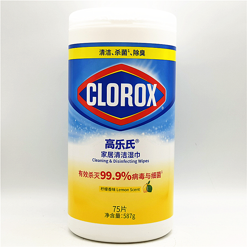 Clorox Disinfecting Wipes高乐氏柠檬/清香型家居清洁消毒湿纸巾 - 图1