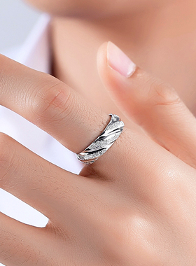 简约百搭男士活口戒指