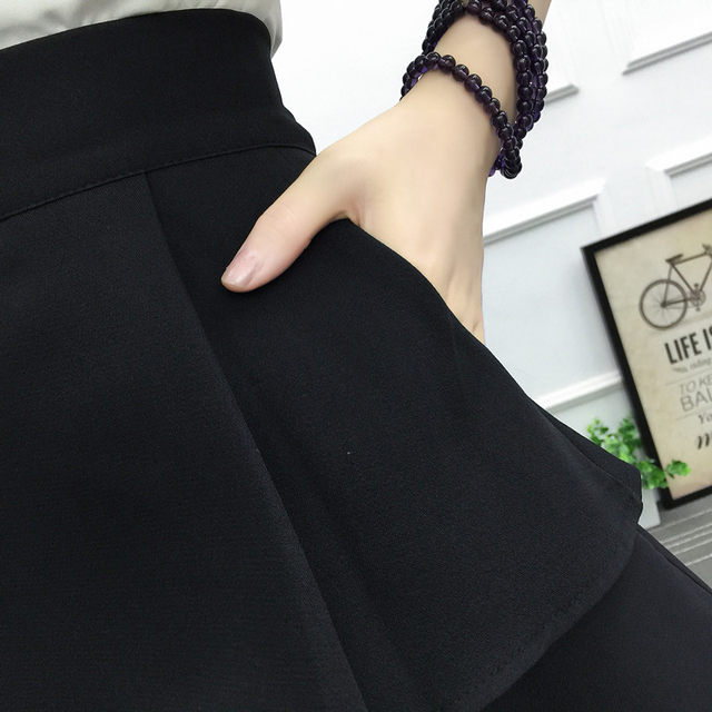 Skirt pleated skirt black tutu short skirt