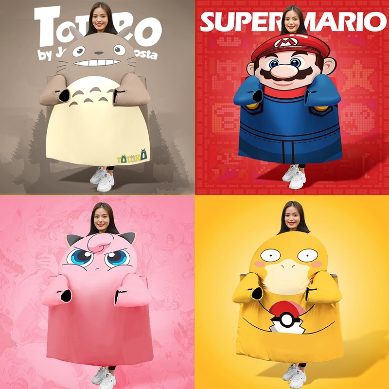 电动车挡风被冬季双面加厚加绒电瓶车防雨布摩托车挡风罩可爱卡通,淘宝优惠券,粉丝福利购,淘宝优惠卷